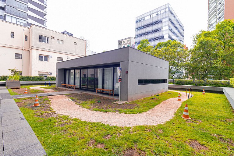 Studio Design em Pinheiros c/ Piscina e Garagem