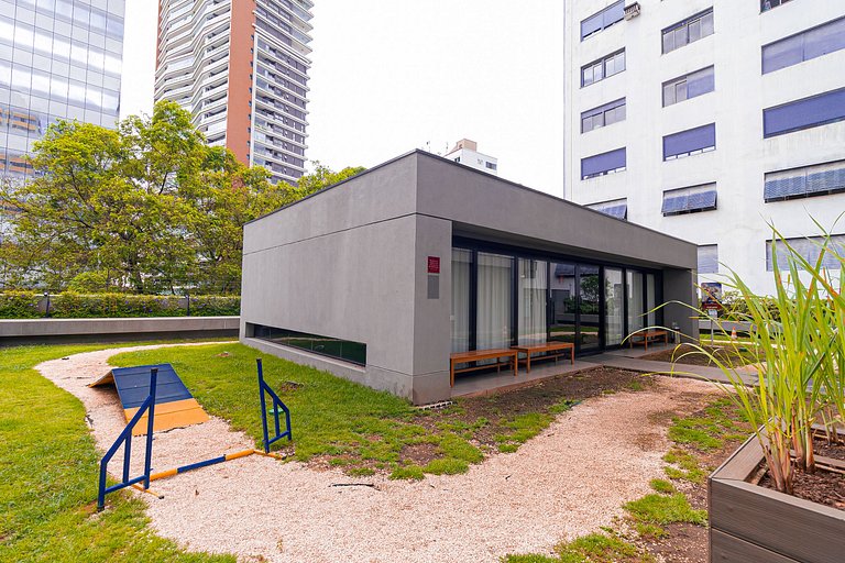 Studio Design em Pinheiros c/ Garagem e Piscina