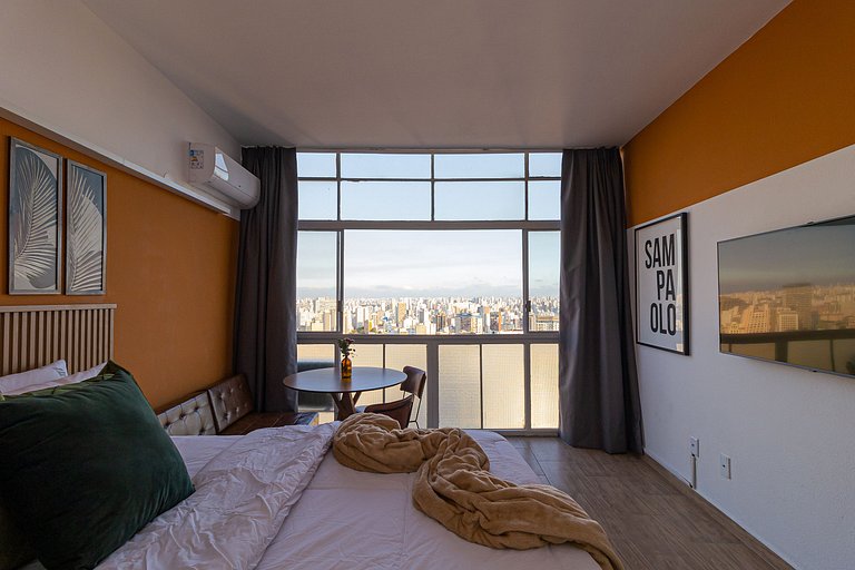 Copan 30th floor | 200mbps | Air conditioning