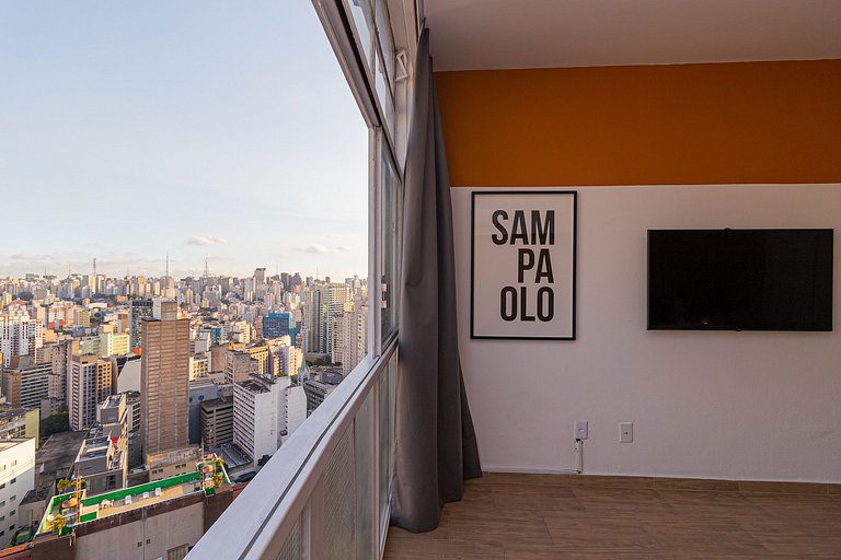 Copan 30th floor | 200mbps | Air conditioning