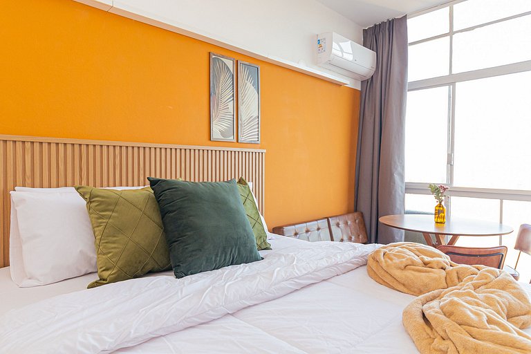 Copan 30th floor | 200mbps | Air conditioning