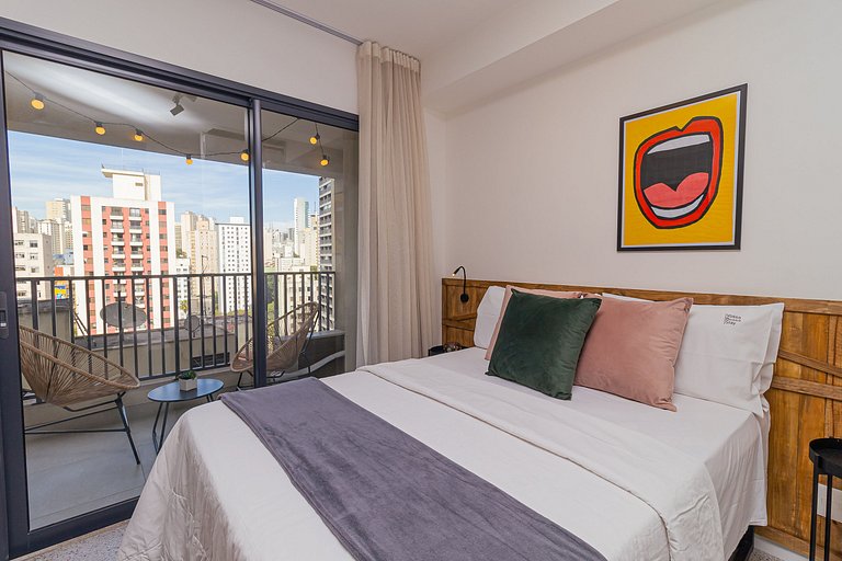 Prox. AV. Paulista e Sirio Libanes | piscina | AC