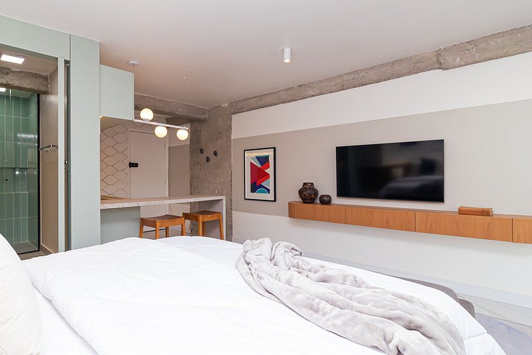 Estudio con Bañera de Cromoterapia y Vista | SP