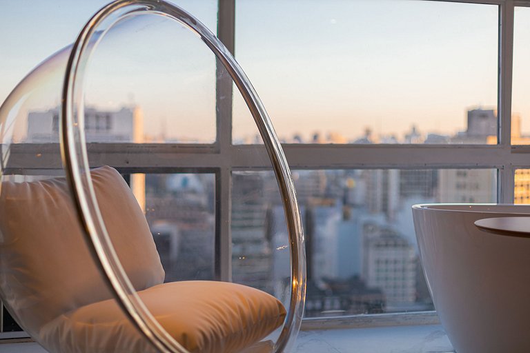 Estudio con Bañera de Cromoterapia y Vista | SP