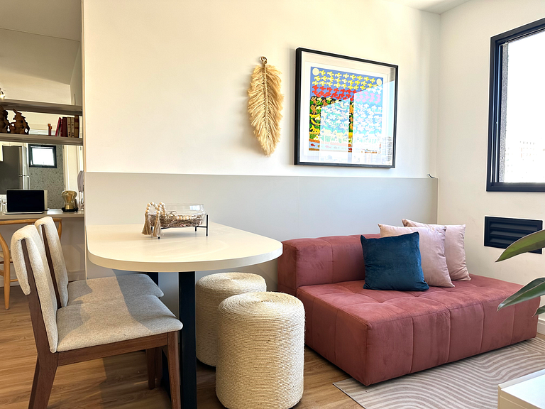 Boho-chic in Bela Vista | 2 bedrooms