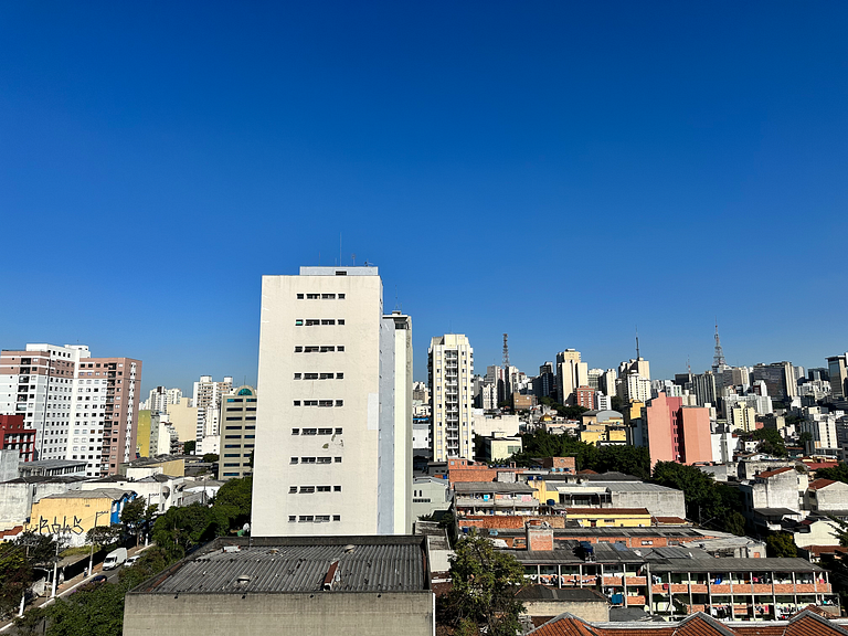 Boho-chic na Bela Vista | 2 quartos