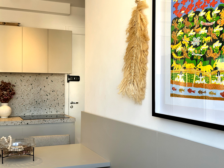 Boho-chic na Bela Vista | 2 quartos