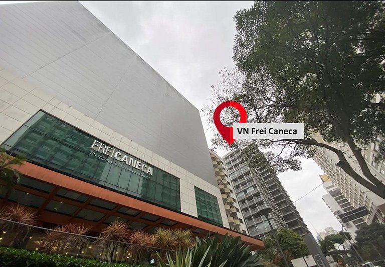 Frei Caneca | Próximo a Av. Paulista | Piscina