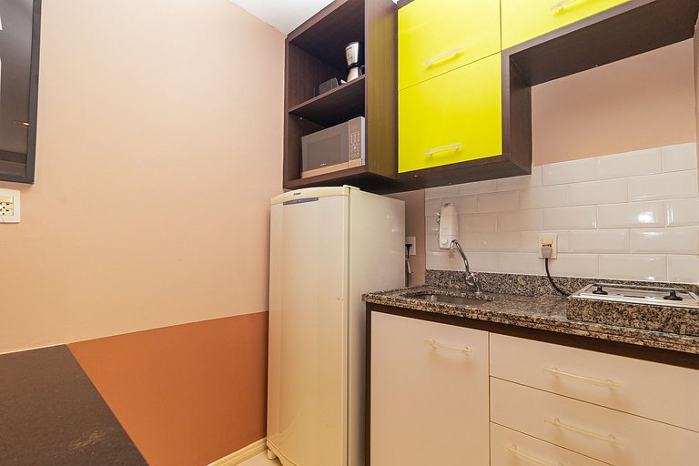 Studio with view close to Paulista Ave