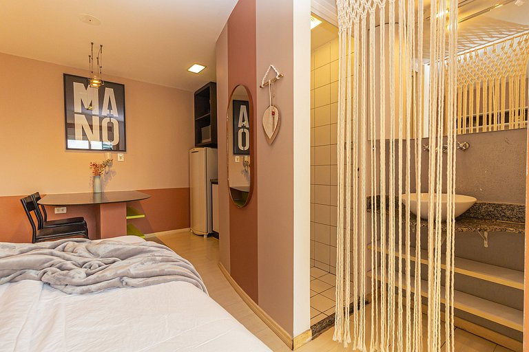 Studio with view close to Paulista Ave