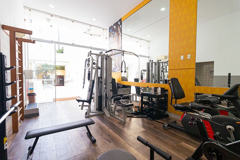 Studio w/ Balcony Steps from Paulista