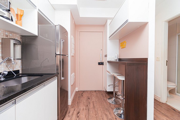 STUDIO W/ AWESOME VIEW CLOSE TO AV. PAULISTA