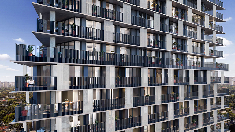 Studio IdeaZarvos: balcony with view | ac | design