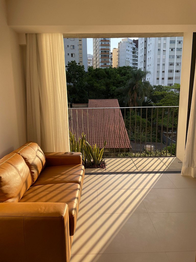 Studio IdeaZarvos: varanda com vista | ac | design