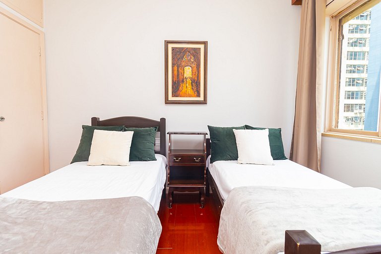 Prox. to Shopping Pátio Paulista | 2 bedrooms