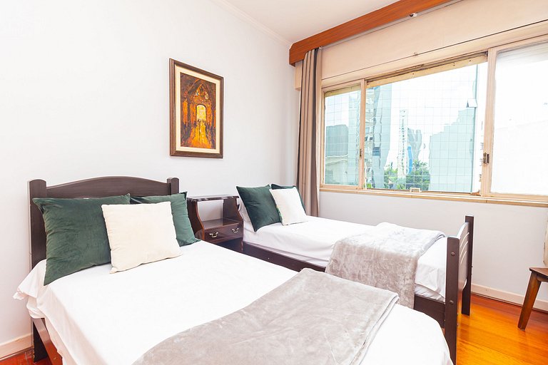 Prox. to Shopping Pátio Paulista | 2 bedrooms