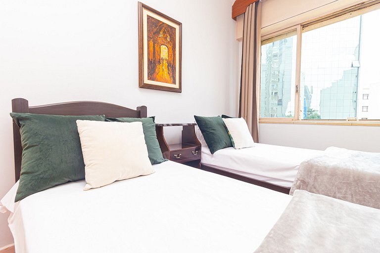 Prox. to Shopping Pátio Paulista | 2 bedrooms