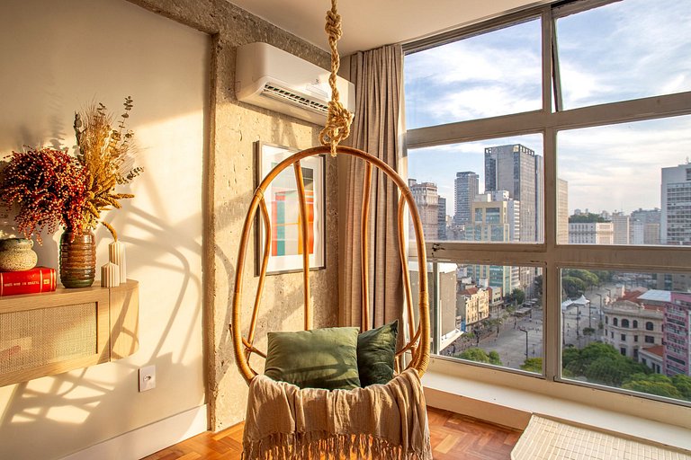 Selva SampaSky: bathtub and view on the 24th floor