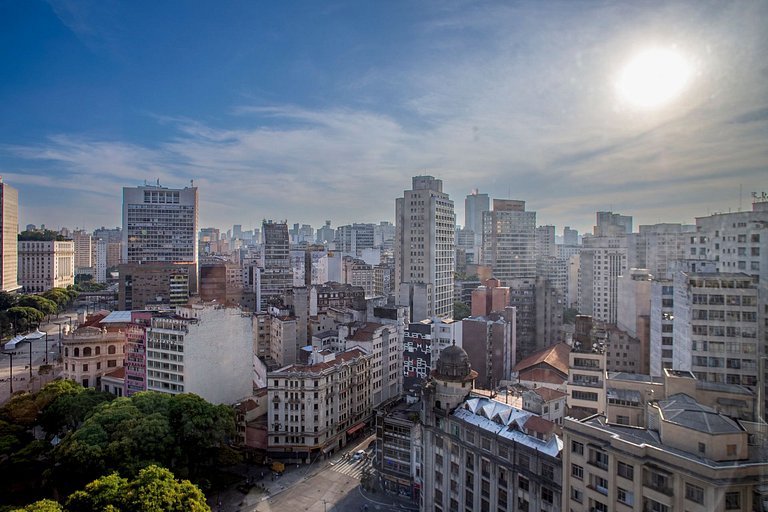 Selva SampaSky: banheira e vista no 24° andar