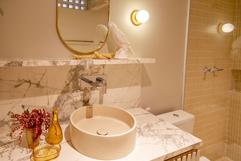 Selva SampaSky: bathtub and view on the 24th floor