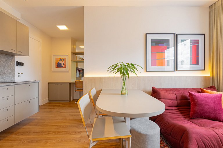 Burgundy blue: 2 bedrooms, beautiful view