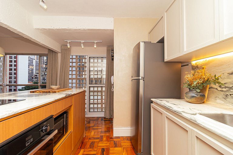 Japandi Refuge | Jardins | 2 bedrooms | AC