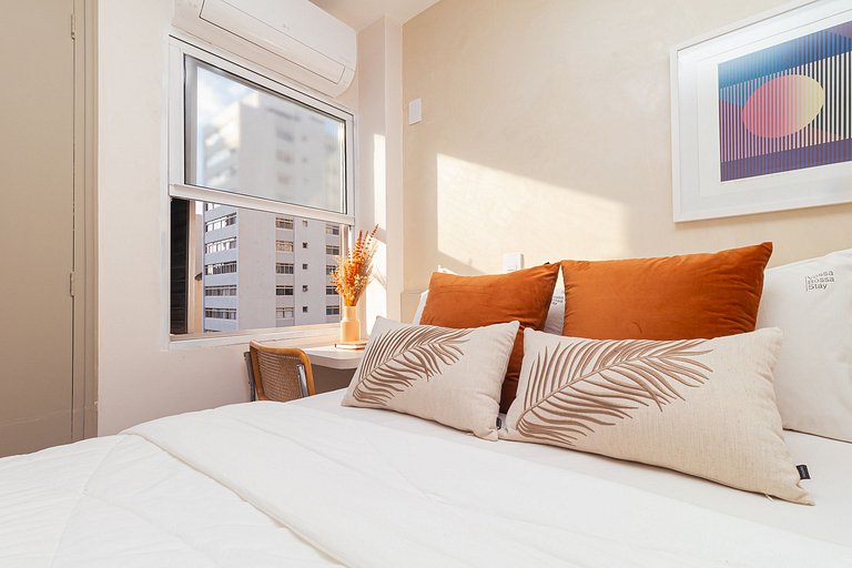 Japandi Refuge | Jardins | 2 bedrooms | AC