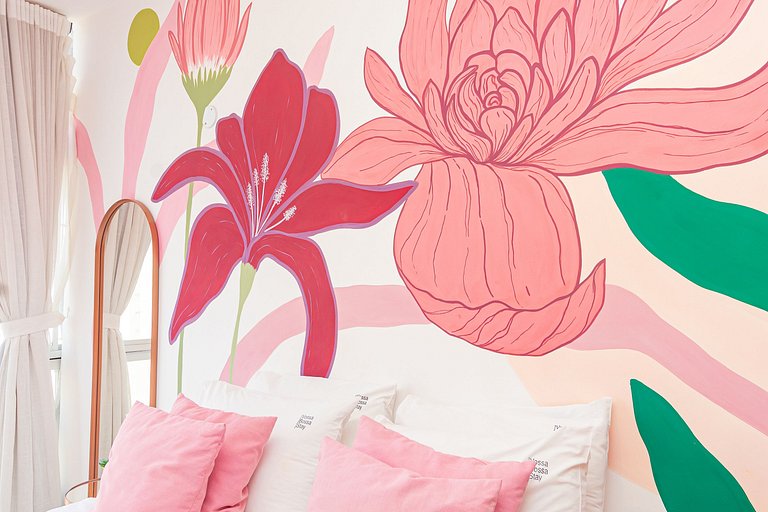 Studio Pink Flowers Copan: view from 22th floor