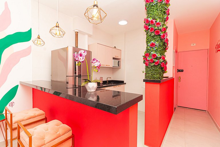 Studio Pink Flowers Copan: view from 22th floor