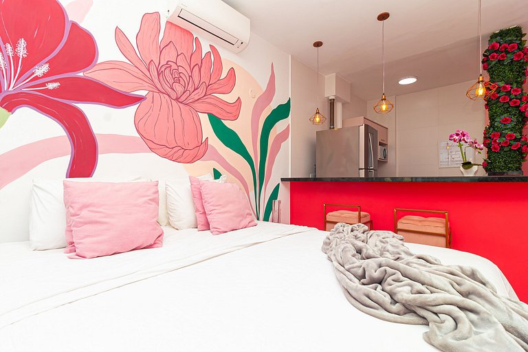 Studio Pink Flowers Copan: view from 22th floor