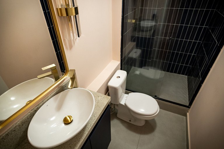 Estudio Estilo Marrakech con Bañera y Vista | Centro SP