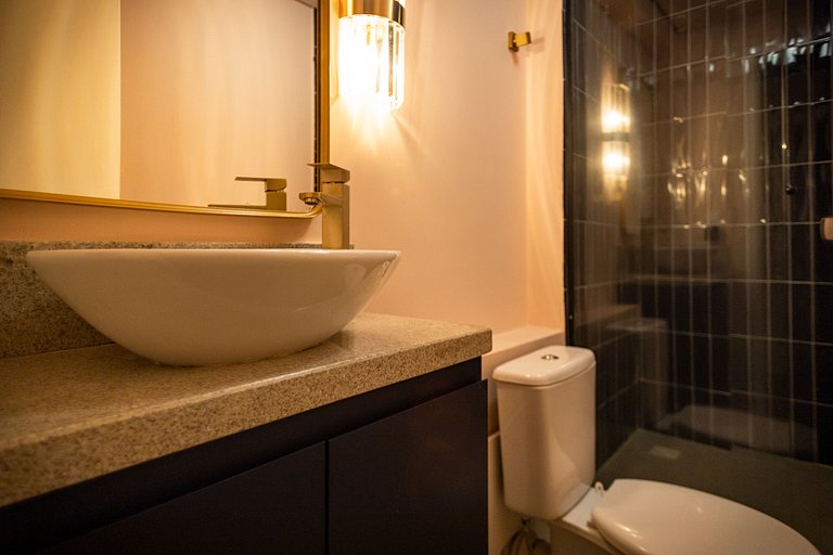 Estudio Estilo Marrakech con Bañera y Vista | Centro SP