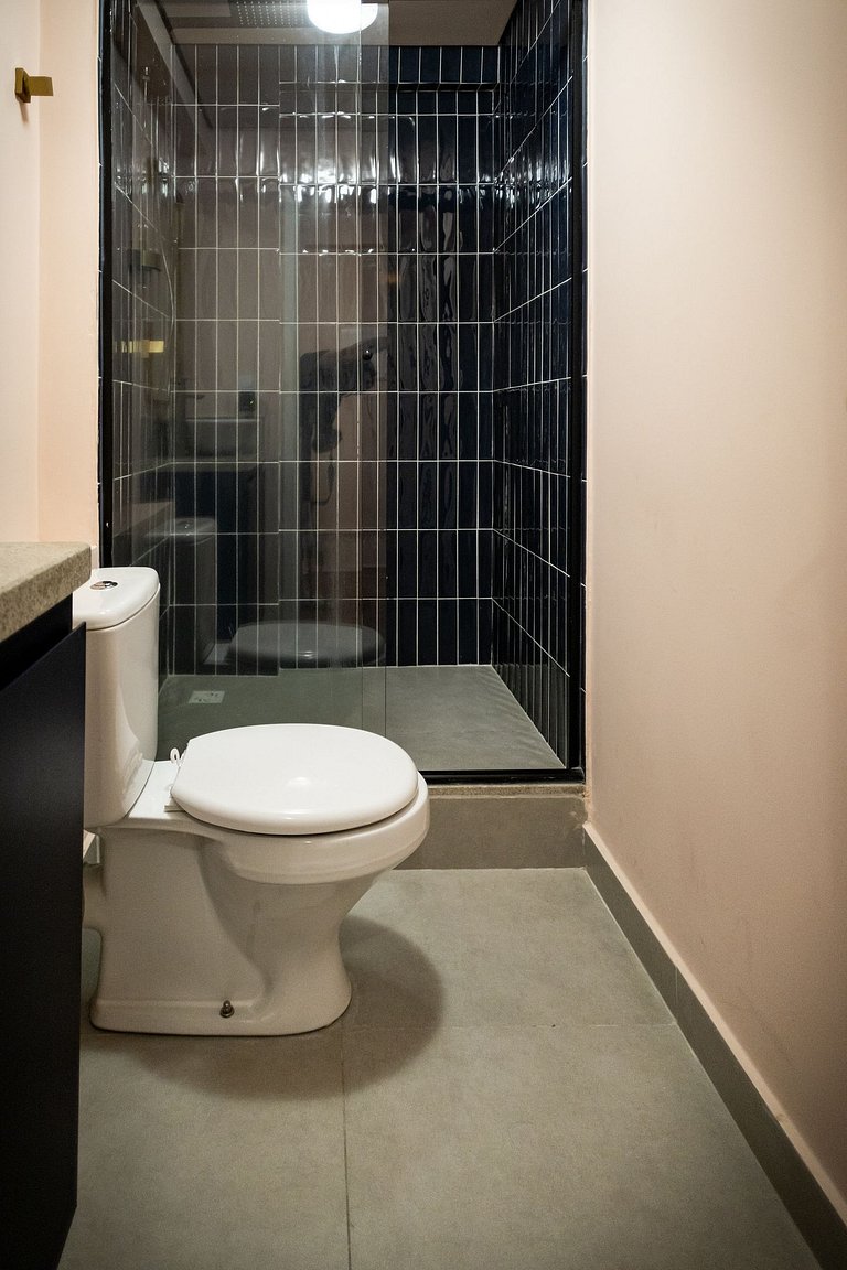 Estudio Estilo Marrakech con Bañera y Vista | Centro SP