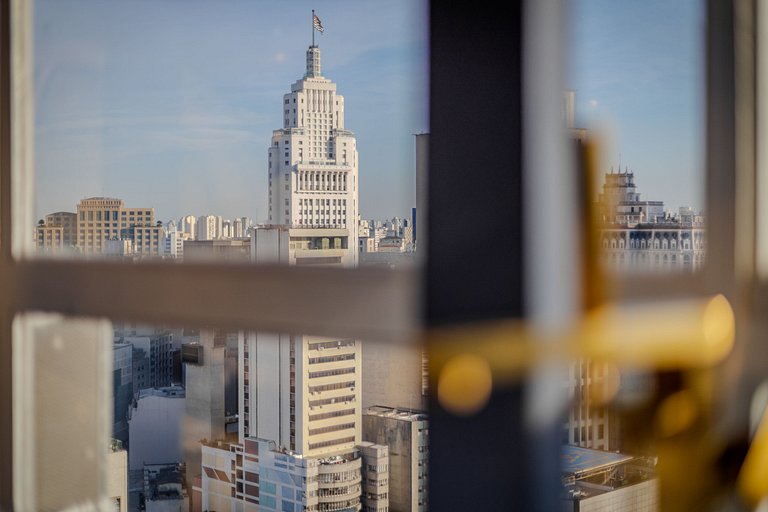 Mirante Arcos: Vista com banheira do 37º andar