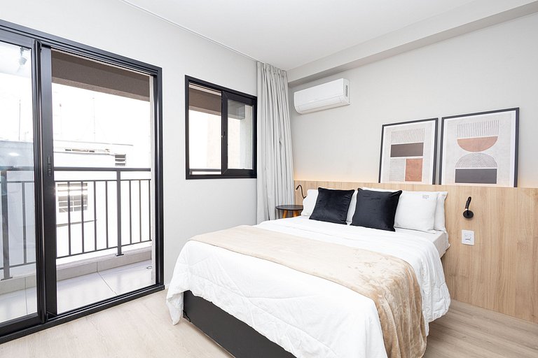 Cozy in Consolação with balcony