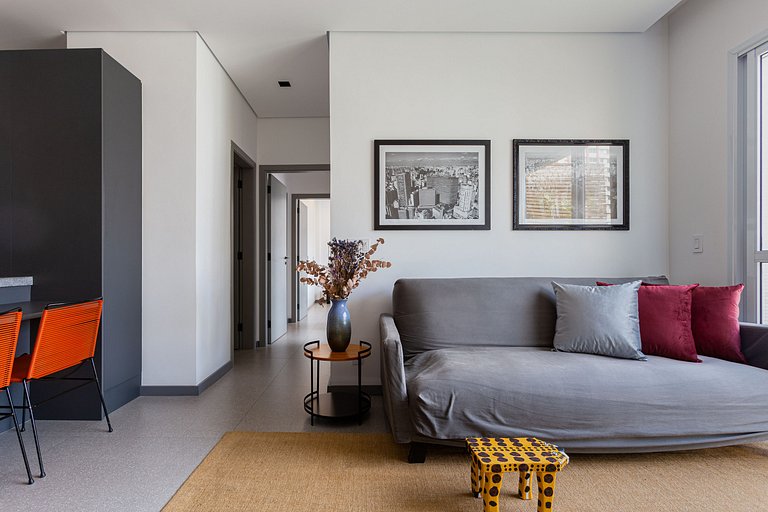 Penthouse @ Jardins| AC | 2 bedrooms