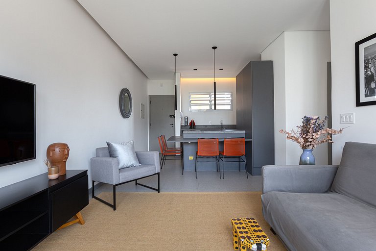 Penthouse @ Jardins| AC | 2 bedrooms