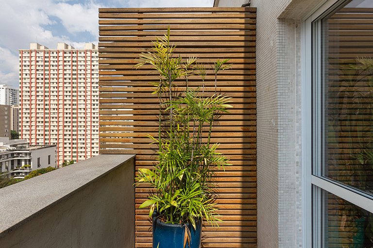 Penthouse @ Jardins| AC | 2 bedrooms