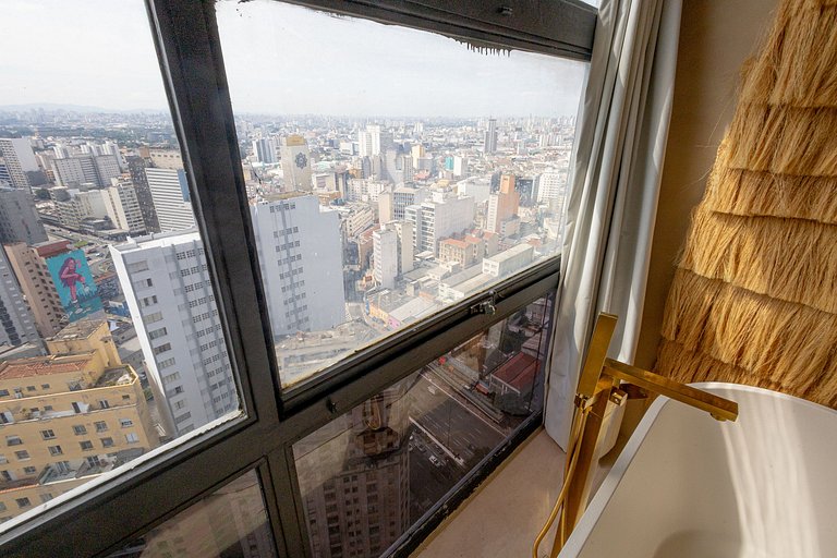 Estudio con Hamaca y Bañera, Vista Panorámica | SP