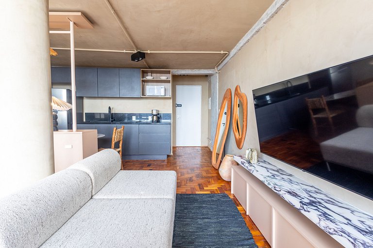 Estudio con Hamaca y Bañera, Vista Panorámica | SP