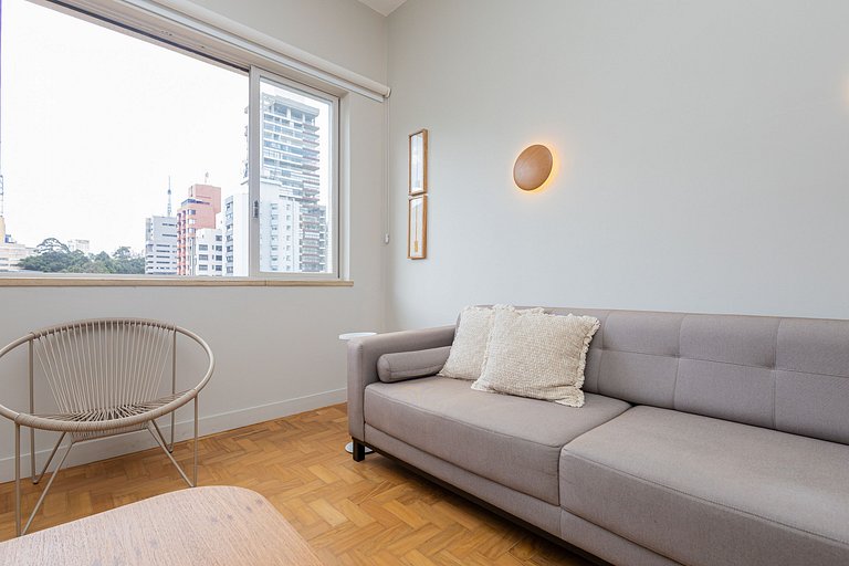 Jardim Paulista | 2 bedrooms | AC