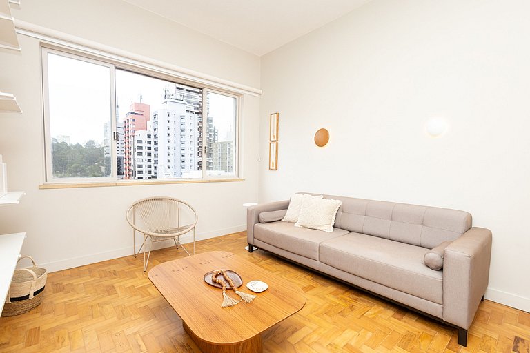 Jardim Paulista | 2 bedrooms | AC