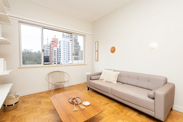 Jardim Paulista | 2 bedrooms | AC