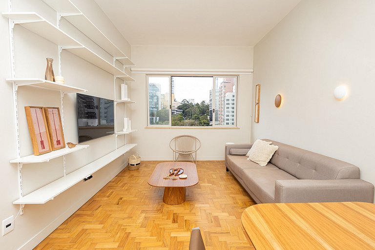 Jardim Paulista | 2 bedrooms | AC