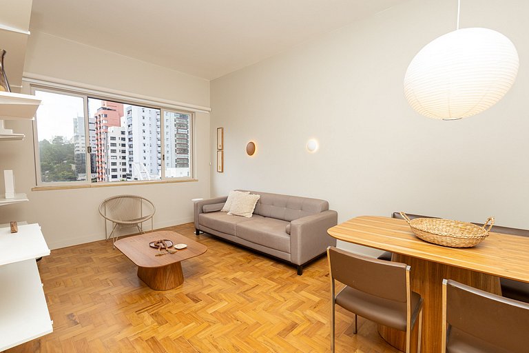Jardim Paulista | 2 bedrooms | AC