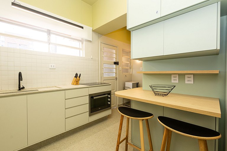 Jardim Paulista | 2 bedrooms | AC