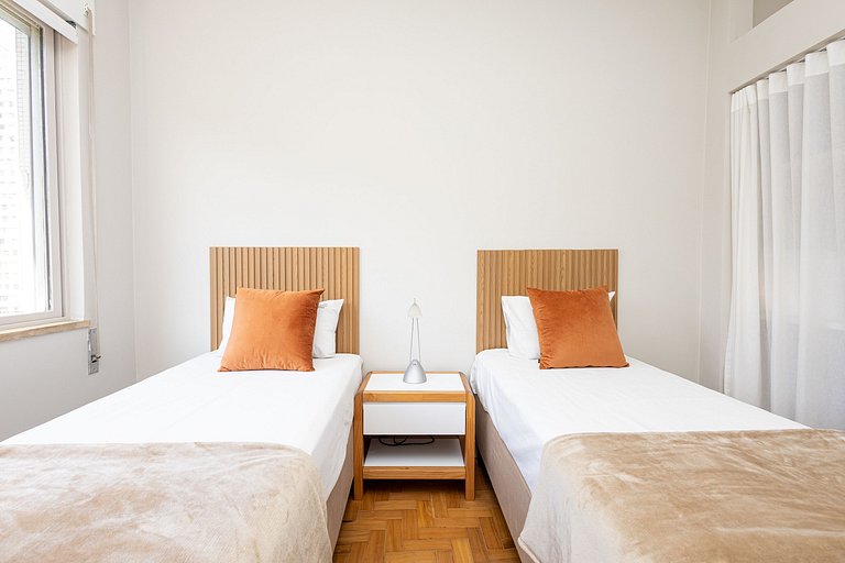 Jardim Paulista | 2 bedrooms | AC