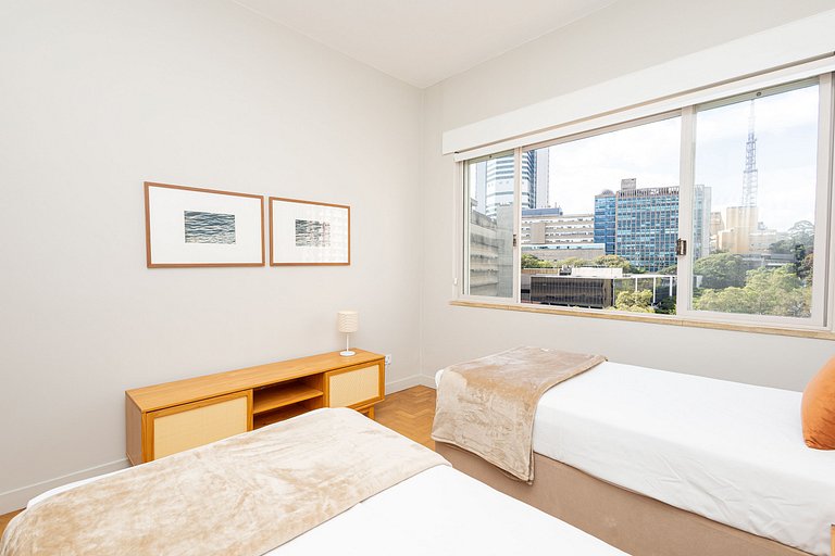 Jardim Paulista | 2 bedrooms | AC