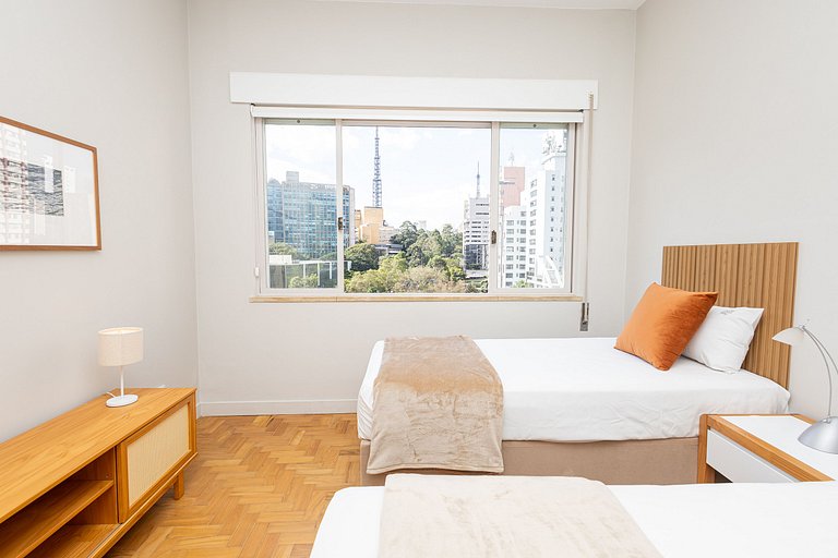 Jardim Paulista | 2 bedrooms | AC