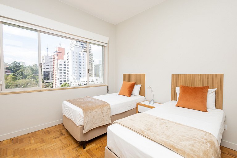 Jardim Paulista | 2 bedrooms | AC